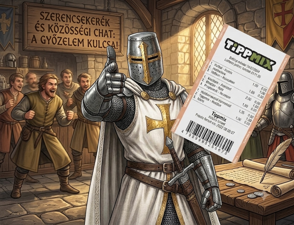 Lovagi gyülekező — közösségi tippelés
